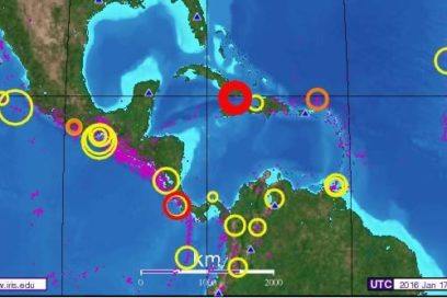 Nota informativa sobre el comportamiento de la actividad sísmica en Santiago de Cuba