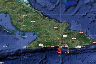 Sismo perceptible en las provincias de Santiago de Cuba y Guantánamo