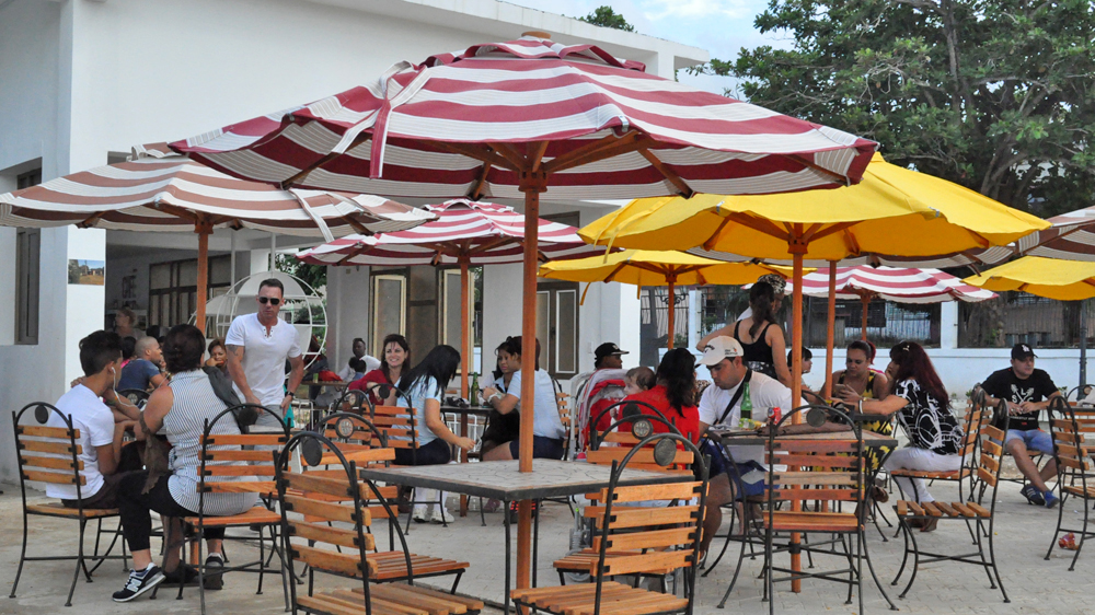 Abundan los espacios para el esparcimiento. Foto: Yuris Nórido