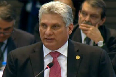 Discurso de Díaz-Canel en Cumbre de la Celac (+ Video)
