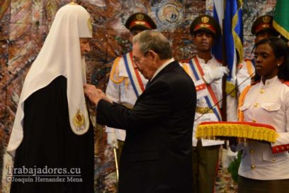 Condecoran con la Orden José Martí a su Santidad Kirill (+ Fotos)