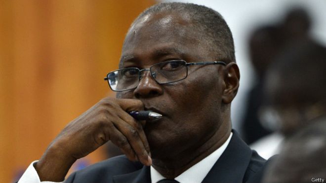 Jocelerme Privert, presidente interino. Foto: Tomada de bbc.