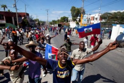 Protestas en Haití contra presencia  de la OEA