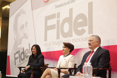 Presentan en México libro en homenaje a Fidel Castro