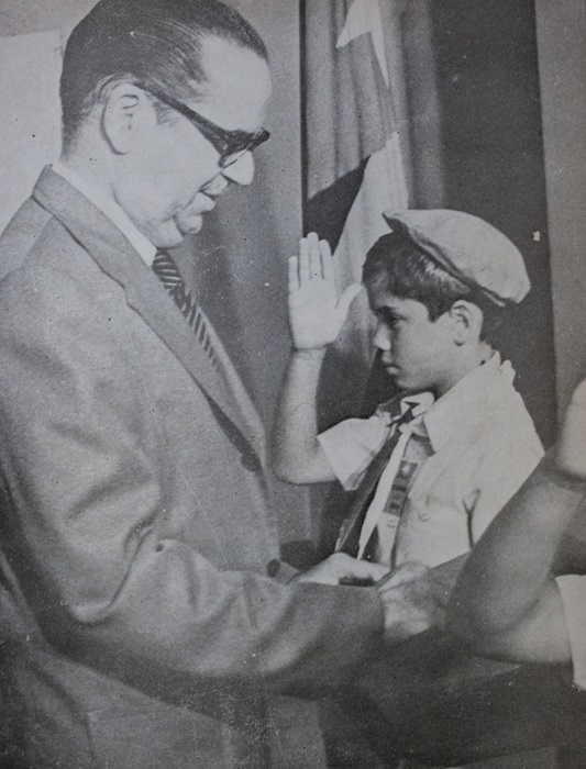 Momento del voto de Osvaldo Dorticós