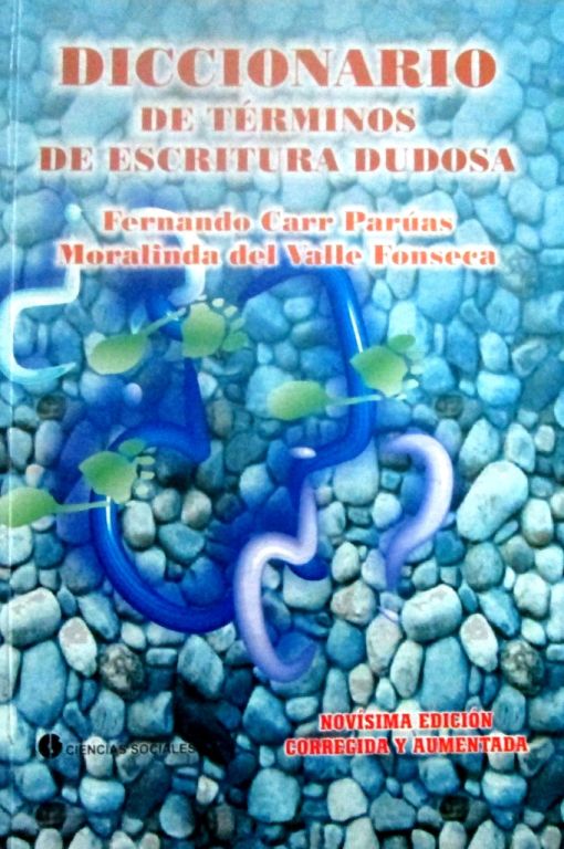 Diccionario de términos de escritura dudosa