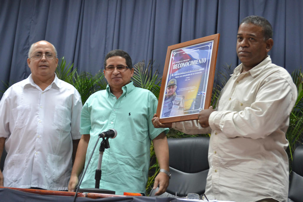 El homenaje de la Empresa de Periódicos. Foto: Eddy Martin