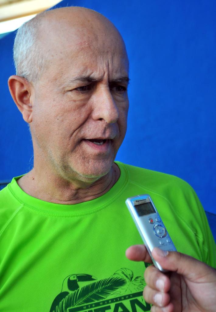 Héctor Ruiz, comisionado nacional de ciclismo. Foto: Ricardo López Hevia