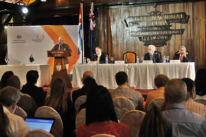 Foro de negocios Cuba- Australia. Foto: José Raúl Rodríguez Robleda