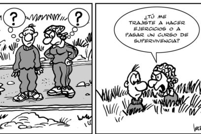 La tira de Lacoste: ¿ejercicio físico o supervivencia?