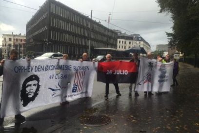 Sindicalistas noruegos demandan cese del bloqueo a Cuba