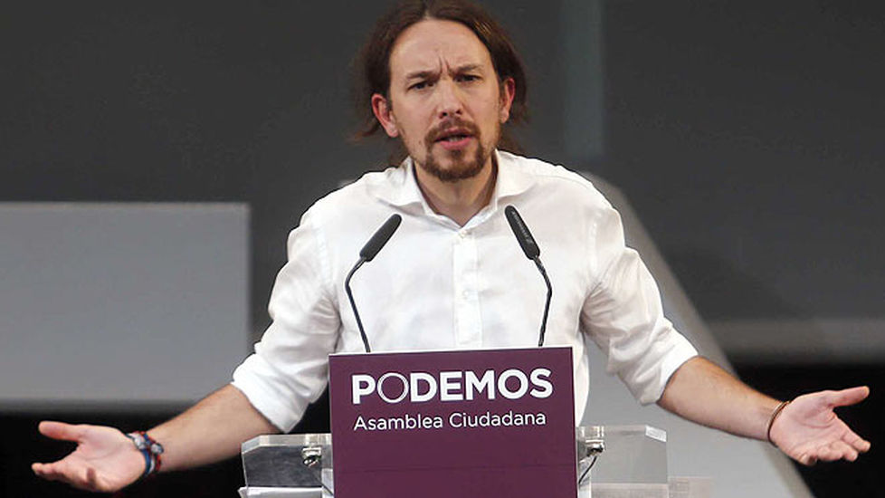 Pablo Iglesias, líder del partido Podemos. Foto: tomada de internet