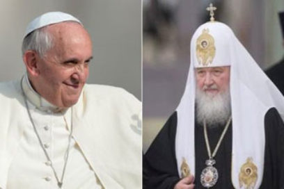 Papa Francisco y Patriarca Kirill celebrarán histórica reunión en Cuba