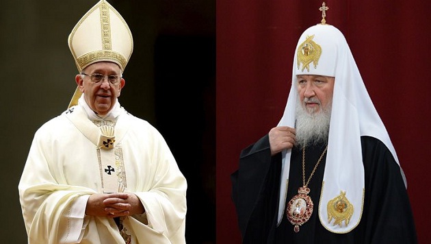 Papa Francisco y Patriarca Kirilse encontrarán este próximo viernes en la Habana. Foto: tomada de internet
