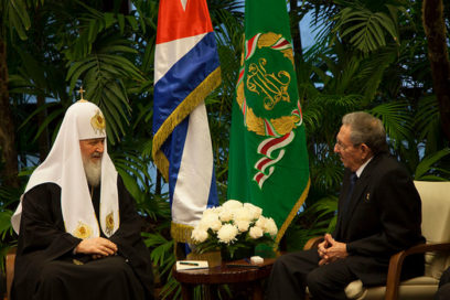 Recibió Raúl a Su Santidad Kirill, Patriarca de Moscú y de Toda Rusia