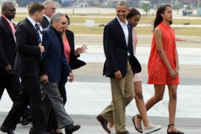 Raul Bids President Barack Obama Farewell