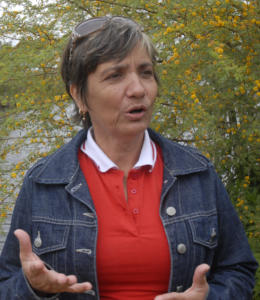 María Elena Álvarez Díaz, técnica en protección forestal de los recursos naturales. Foto: Agustín Borrego