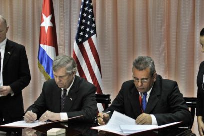 Firman Cuba y Estados Unidos Memorándum de entendimiento en el sector agrícola