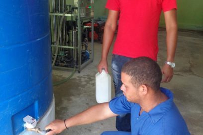 Santiago de Cuba: poca agua pero de calidad