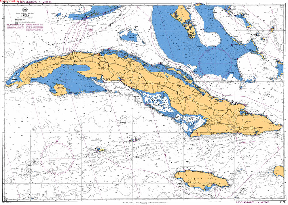 Cuba es miembro de Organización Hidrográfica Internacional (OHI) y de la Comisión Hidrográfica Mesoamericana y del Mar Caribe (MACHC). Además tiene acuerdos para la actividad hidrográfica y de cartas náuticas con el Reino Unido, México y otros países latinoamericanos.