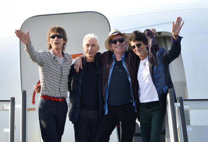 Llegan los Rolling Stones a La Habana. Foto: Yander Zamora