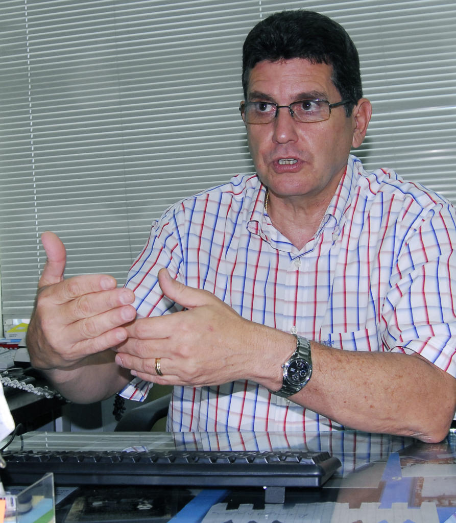 René Hernández Castellanos, viceministro de Economía y Planificación, expresó que la Feria Nacional de Negocios es un espacio para avanzar en la preparación del plan del año 2017, del que se conocerán sus directrices durante el programa de esta tercera edición. Foto: Heriberto González Brito