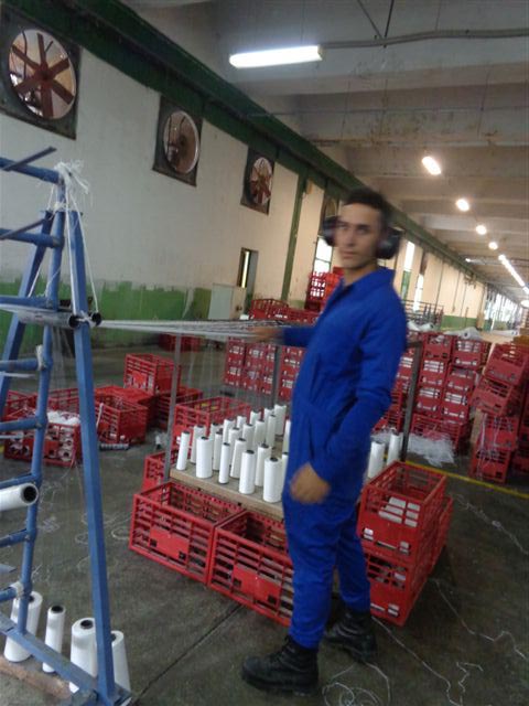 En Sarex todo se aprovecha, se confeccionan cordeles, también se recuperan los desechos productivos.