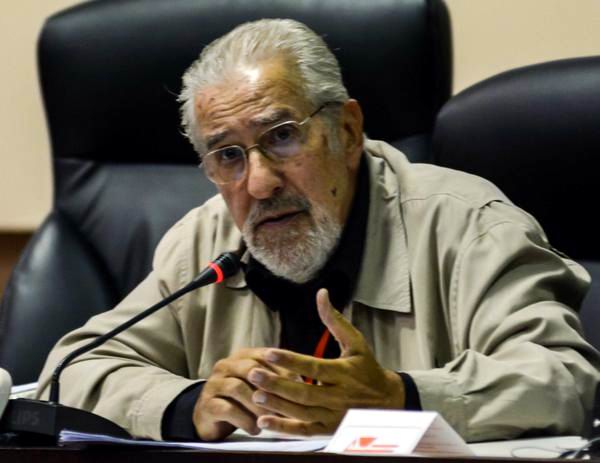 Atilio Alberto Borón , politólogo y sociólogo argentino. FOTO: Marcelino VÁZQUEZ HERNÁNDEZ