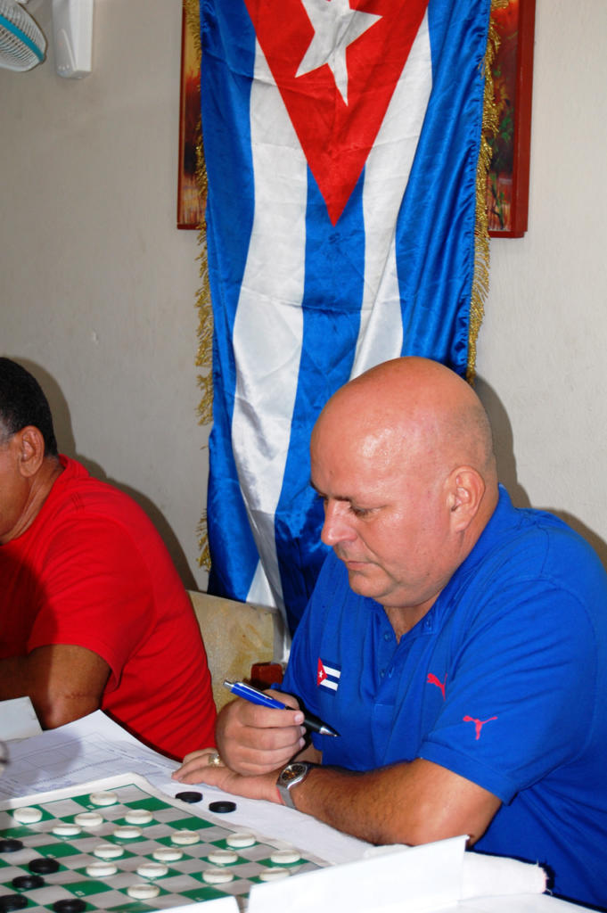 Carlos Rivero Hernández en la Copa del Fuego, efectuada el año pasado en Cienfuegos. Foto: Del autor