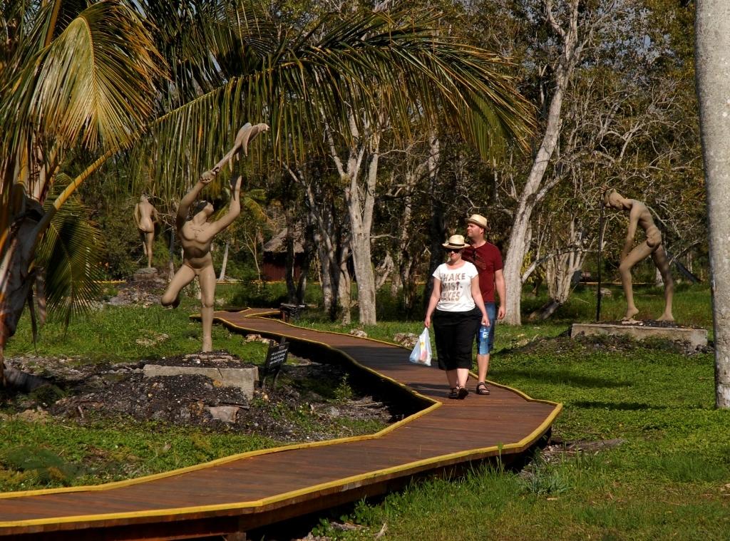 La Aldea Taína, recientemente reparada, es uno de los sitios turísticos de mayor afluencia. Foto: Agustín Borrego