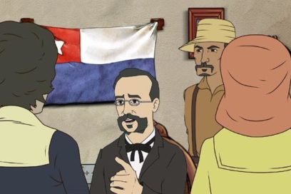 El incendio de Bayamo en animados