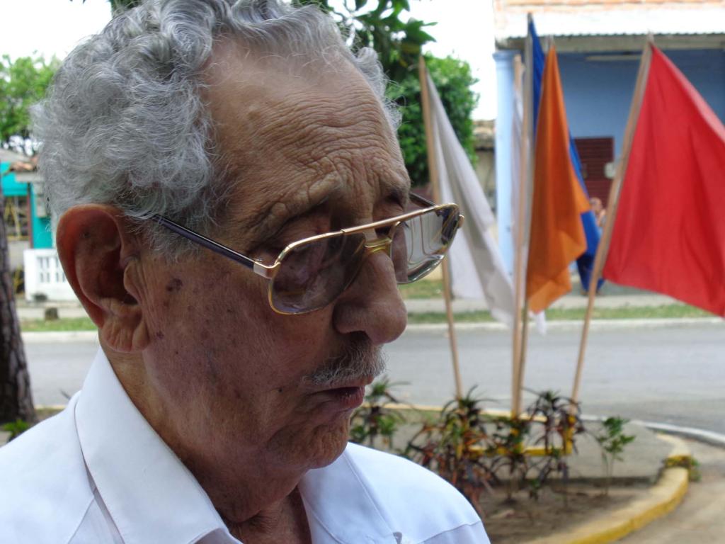 Comandante del Ejército Rebelde, Julio Camacho Aguilera. Foto: Eduardo González Martínez
