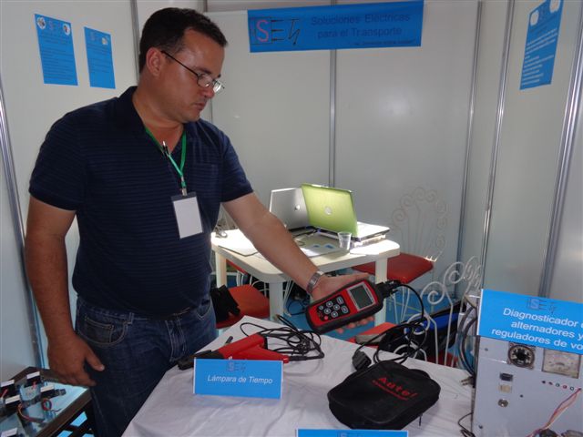 El grupo ofrece novedosas soluciones eléctricas para el transporte. Foto: Manuel Valdés Paz