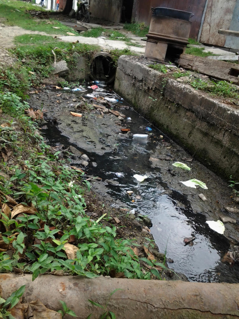 Esta es la zanja más conocida del Condado Sur; lleva más de 20 años y aún sin solución. Foto: Raiza Medina