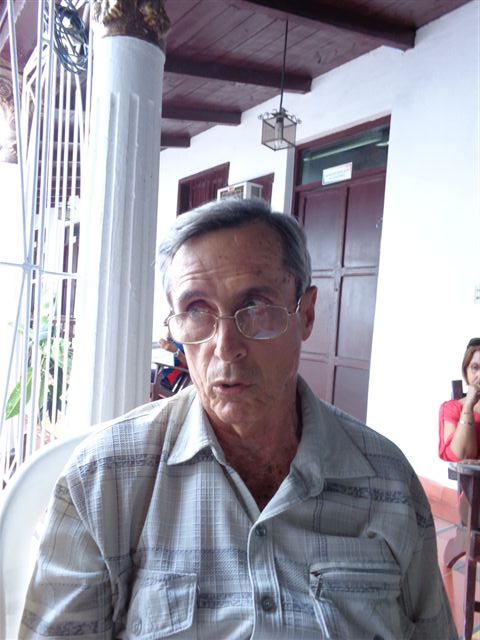 Hirán Pérez, historidor Holguín. Foto: Manuel Valdés