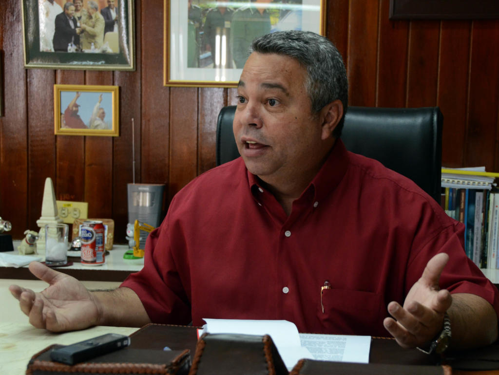 Ulises Guilarte De Nacimiento, Secretario General de la Central de Trabajadores de Cuba (CTC). Foto: Joaquín Hernández
