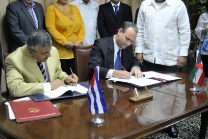 Suscriben Cuba y Kuwait Acuerdo de Préstamo
