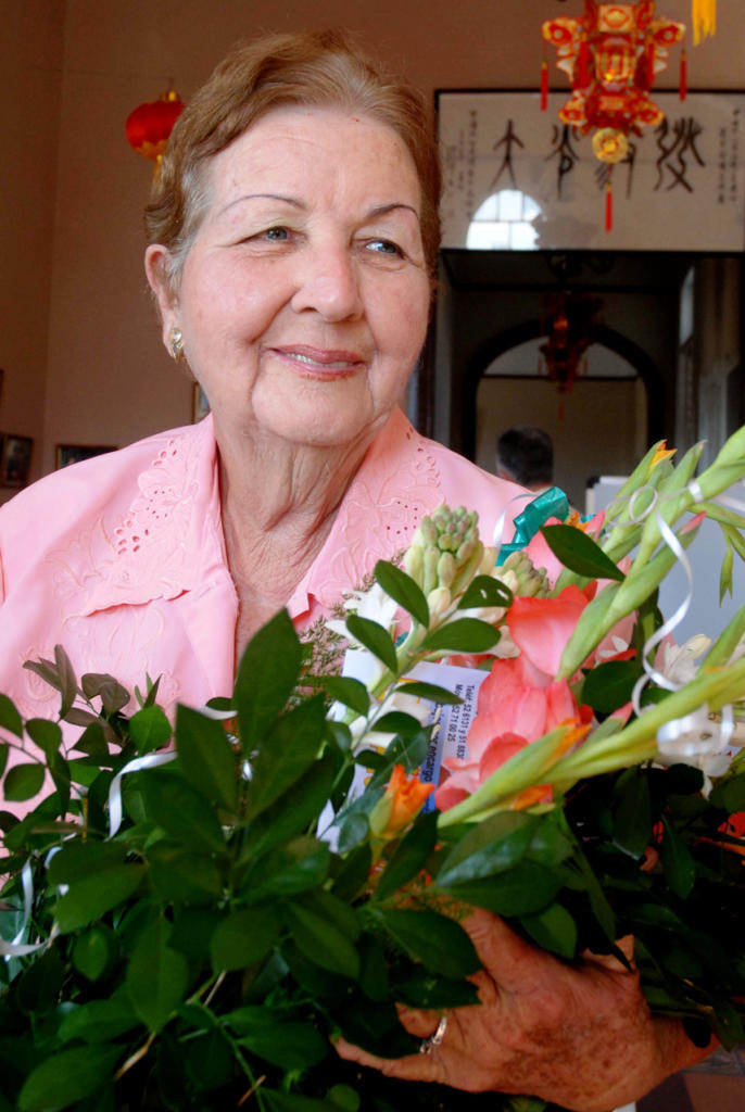 Lutgarda Balboa Egües, combatiente clandestina, jefa del Batallón Femenino de las MNR en Cienfuegos, destacada educadora y dirigente revolucionaria. Foto: Modesto Gutiérrez, ACN