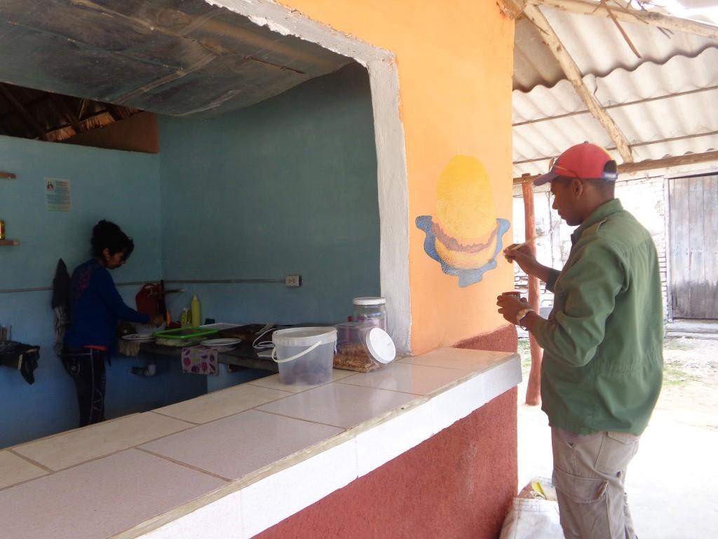También las cafeterías por cuenta propia se embellecieron durante el proceso de reanimación. Foto: Elisdany López Ceballos
