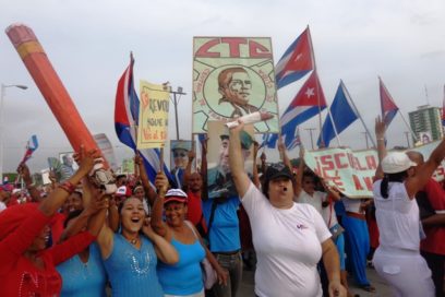 Trabajadores reafirmarán el Primero de Mayo apoyo a la Revolución Cubana