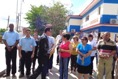 Recorrieron centros laborales delegados tuneros