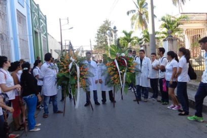 Despide Santa Clara al doctor Erik Omar Pérez de Alejo