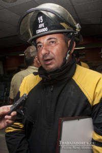Me impactó que estaban velando a más de siete cuerpos al lado de la carretera, dijo Fabián Rodríguez.Foto: René Massola