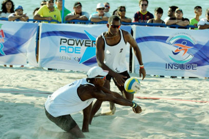 No hubo samba en el vóley de playa