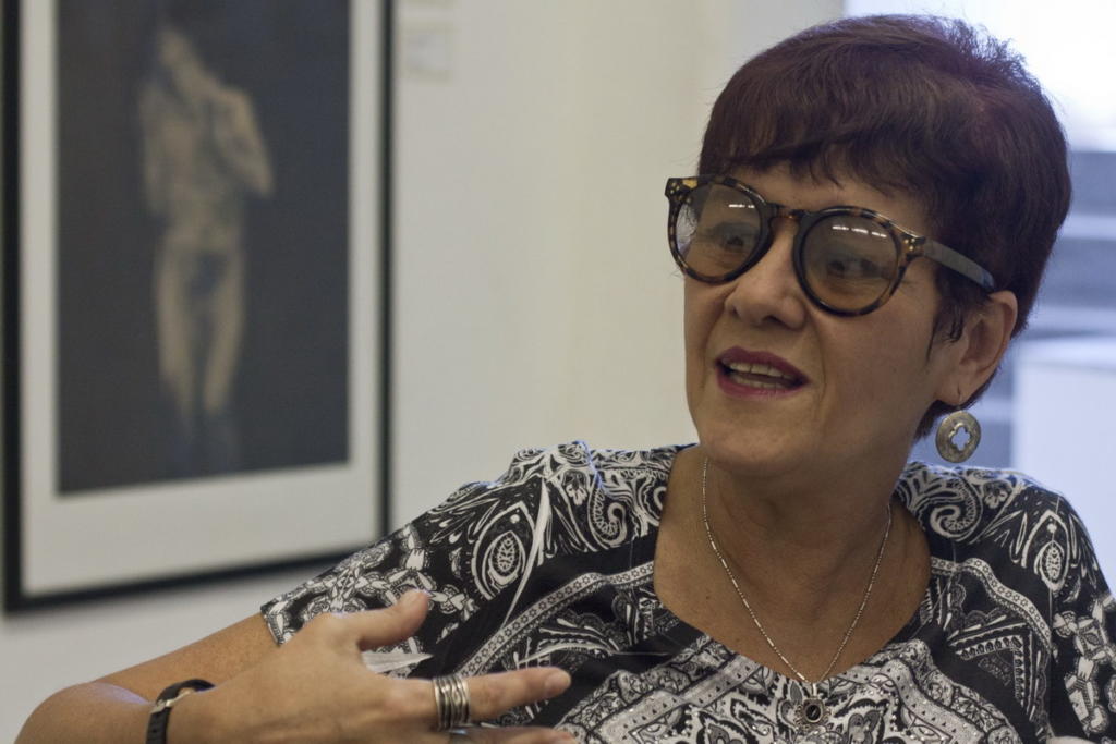 Vivian Martínez Tabares enfatizó que la selección de los grupos cubanos y latinoamericanos participantes en Mayo Teatral se hizo “como siempre, sobre la base de la calidad artística y la variedad de discursos”. Foto: Yen Cordero, Casa de las Américas