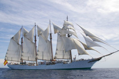 Arribará a La Habana, Buque Escuela de la Armada de España