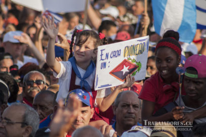 La primera vez en el Primero de Mayo