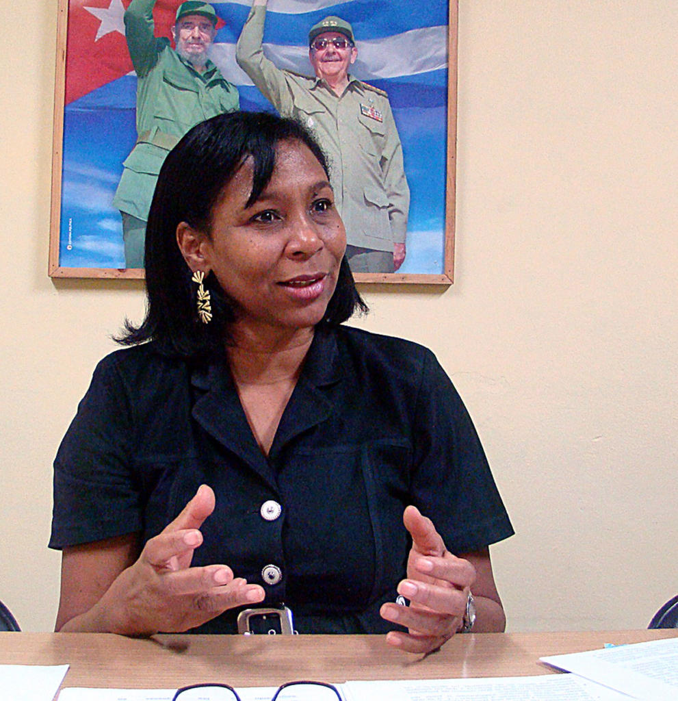 Georgina Bonilla Pimentel, secretaria general del Sindicato Nacional de Trabajadores de la Ciencia (SNTC). Foto: César A. Rodríguez