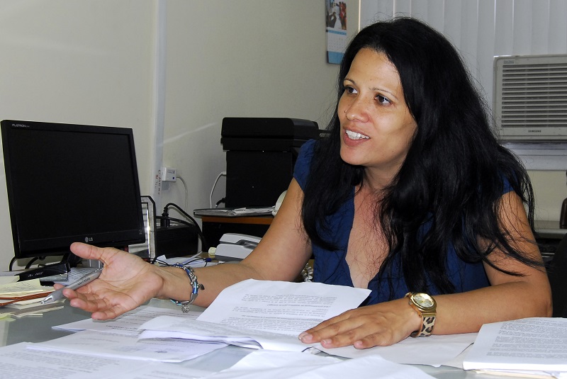 En el expediente se registran los datos relativos a la historia laboral de los trabajadores, el tiempo de servicio y salarios devengados a los fines de la seguridad social, recalca la máster Yudelvis Álvarez Fonseca. | foto: Heriberto González Brito