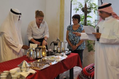 Café con aroma árabe